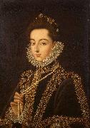 Alonso Sanchez Coello Portrait of the Infanta Catalina Micaela painting